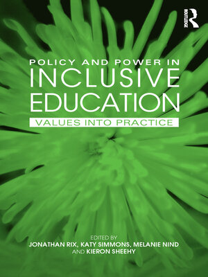 cover image of Policy and Power in Inclusive Education